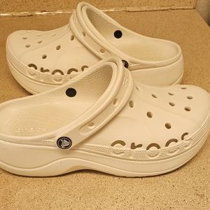 Crocs baya platform croc
